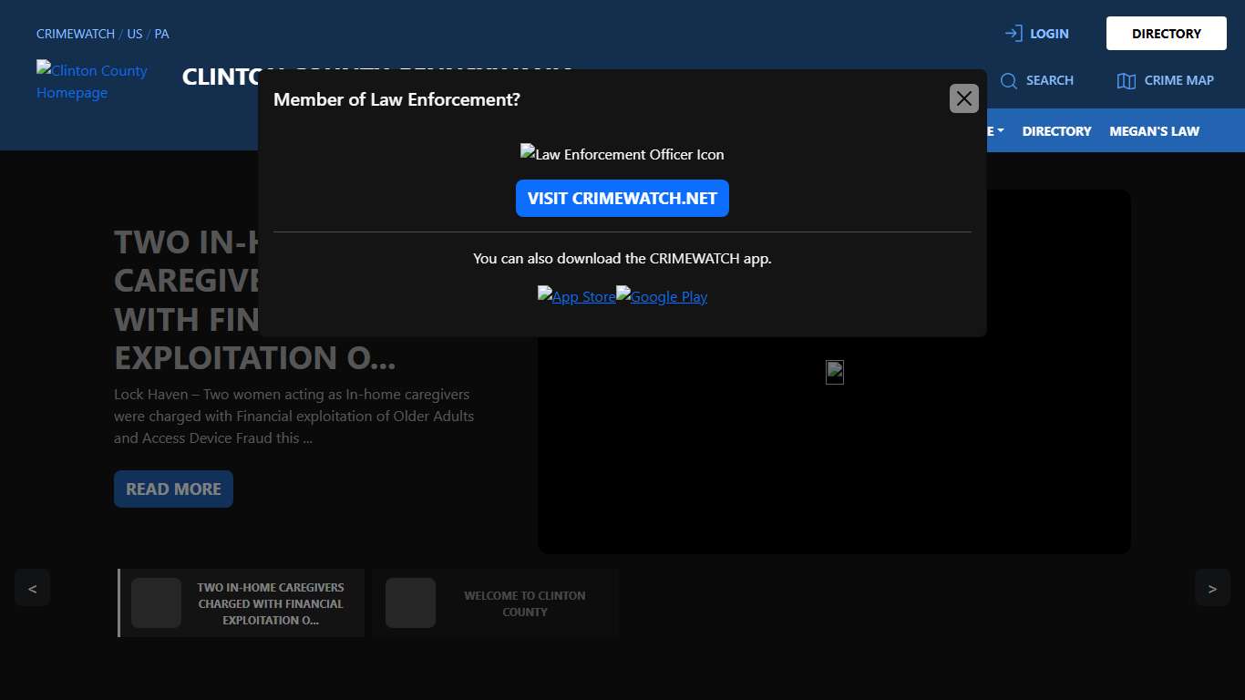 Clinton County CRIMEWATCH PA